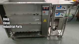 tanque de aço inoxidável do equipamento industrial da limpeza ultrassônica de 560L 40KHz único para você